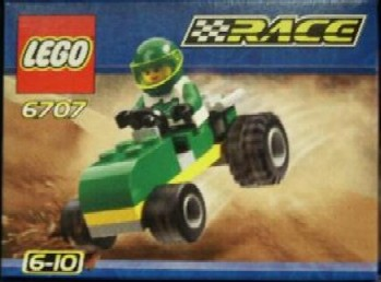 [S 6707-1 (No Colour)] Green Buggy