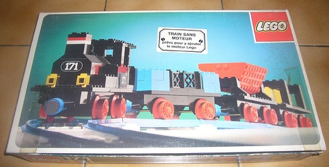 [S 171-1 (No Colour)] Complete Train Set Without Motor