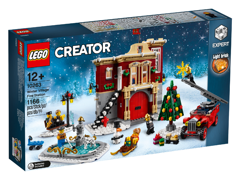 Winter Village Fire Station