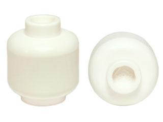 Minifigure, Head (Plain) - Hollow Stud
