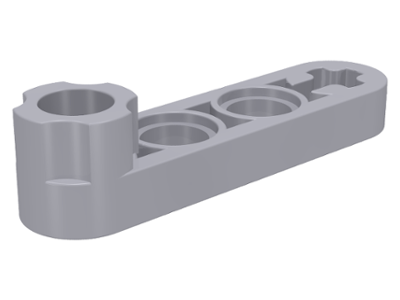 Technic, Liftarm, Modified Stud Connector Thin 1 x 4