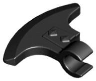 Minifigure, Weapon Axe Head with Clip