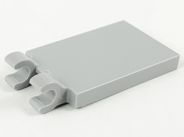 Tile, Modified 2 x 3 with 2 Open O Clips