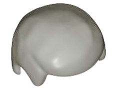 Minifigure, Hair Male Smooth