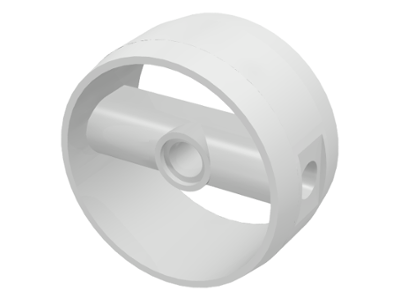 Cylinder 4 x 4 x 1 2/3 with Pin Holes and Center Bar