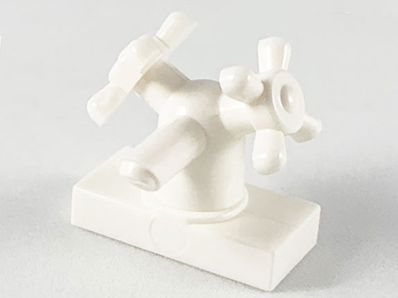 Tap 1 x 2 with Dual Handles, Large / Sink Faucet