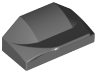 Slope, Curved 1 x 2 x 2/3 Wing End