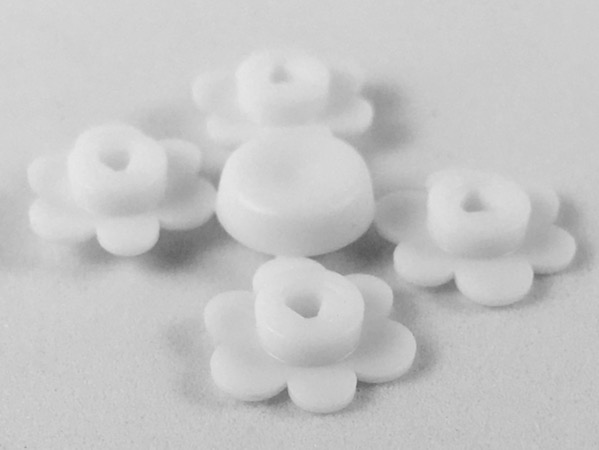 Plant Flower Small, 4 on Sprue