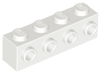 Brick, Modified 1 x 4 with Studs on Side