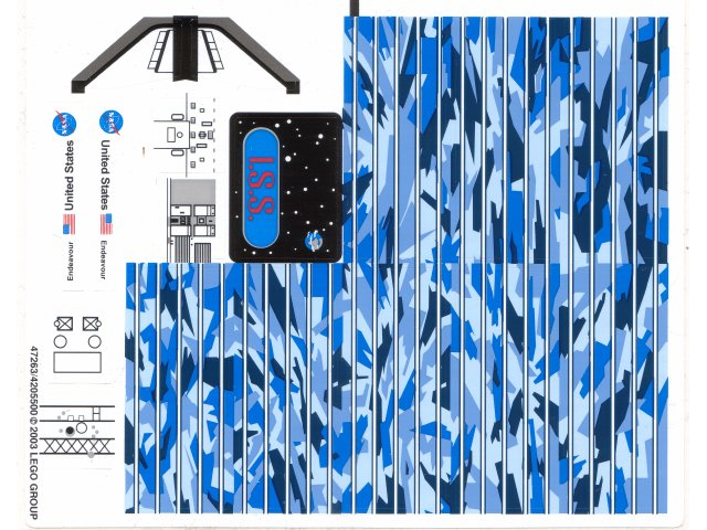 Sticker Sheet for Set 7467 - (47263/4205500)