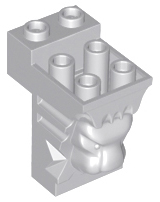 Brick, Modified 2 x 3 x 3 with Cutout and Lion Head - 6 Hollow Studs