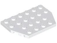 Wedge, Plate 4 x 6 Cut Corners