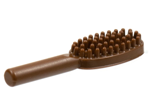 Minifigure, Utensil Hairbrush - 14mm Handle