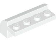 Slope, Curved 2 x 4 x 1 1/3 with 4 Recessed Studs