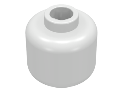Minifigure, Head (Plain) - Blocked Open Stud