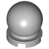 Minifigure, Utensil Crystal Ball Globe 2 x 2 x 2