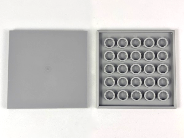 Tile 6 x 6 with Bottom Tubes