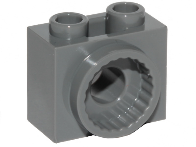 Technic, Brick Modified 1 x 2 x 1 1/3 with Rotation Joint Socket