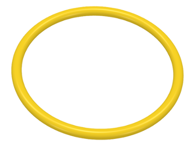 Rubber Belt Large (Round Cross Section) - Approx. 3 1/4 x 3 1/4