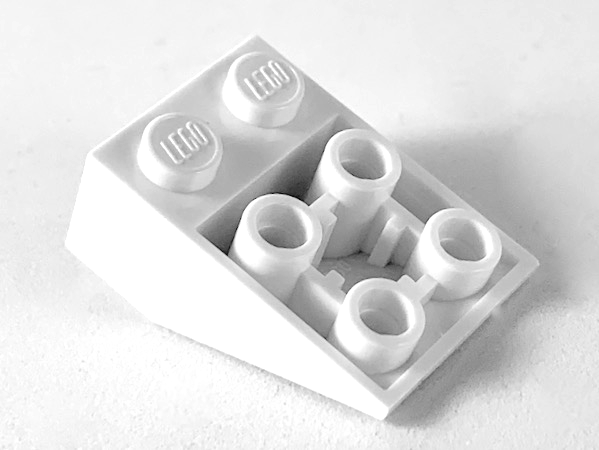 Slope, Inverted 33 3 x 2 with Connections between Studs