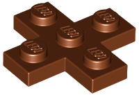Plate, Modified 3 x 3 Cross