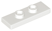 Plate, Modified 1 x 3 with 2 Studs (Double Jumper)