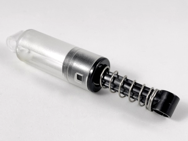 Technic, Shock Absorber 10L Damped - Soft Spring (6 to 7 Coils)