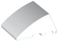 Wedge 4 x 3 Triple Curved No Studs