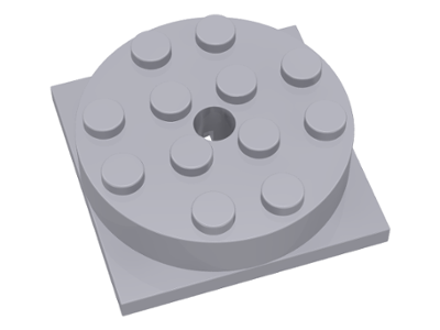 Turntable 4 x 4 Square Base with Same Color Top (3403 / 3404)