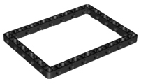 Technic, Liftarm, Modified Frame Thick 11 x 15 Open Center