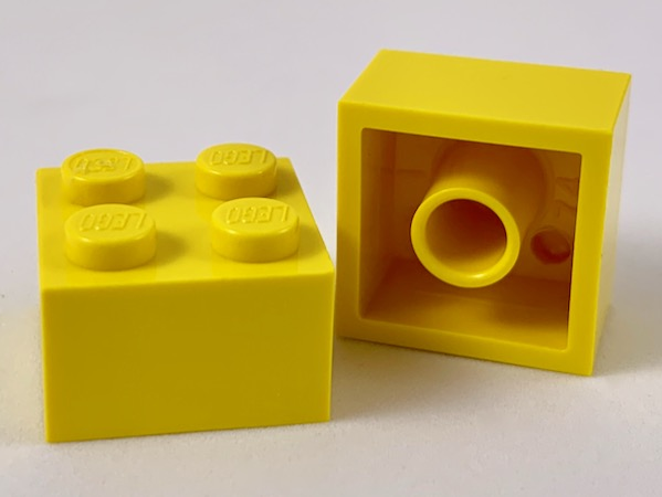 Brick 2 x 2 without Inside Supports