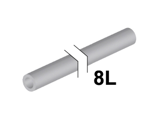 Hose, Rigid 3mm D.  8L / 6.4cm