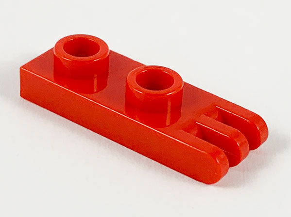 Hinge Plate 1 x 2 with 3 Fingers on End (Undetermined Type)