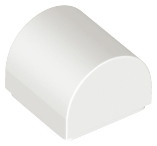 Slope, Curved 1 x 1 x 2/3 Double