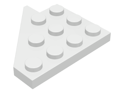 Wedge, Plate 4 x 4 Wing Right