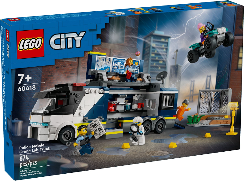Police Mobile Crime Lab Truck