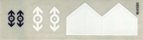 Sticker Sheet for Sets  4536, 4543, 4546 and 4551 - (164585)