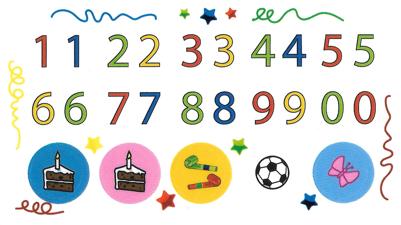 Sticker Sheet for Set 850791