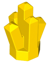 Rock 1 x 1 Crystal 5 Point