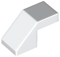 Slope 45 2 x 1 with Cutout without Stud