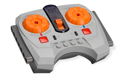Electric Power Functions IR Speed Remote Control Unit with Dark Bluish Gray Base
