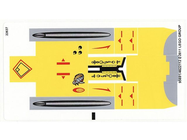 Sticker Sheet for Set 7877 - (95691/4622112)