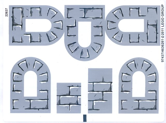 Sticker Sheet for Set 4183 - (97437/4636261)