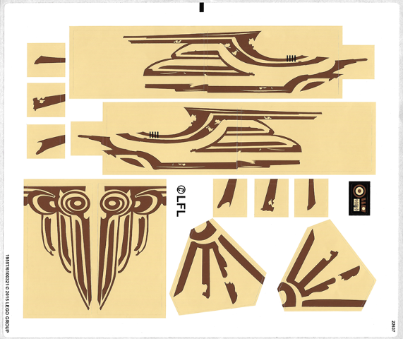 Sticker Sheet for Set 75084 - (19557/6100321)