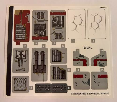 Sticker Sheet for Set 75202 - (37283/6217393)