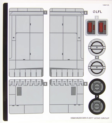 Sticker Sheet for Set 75188 - (35603/6203389)