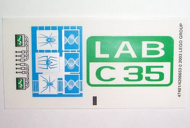 Sticker Sheet for Set 4851 - (47401/4206653)