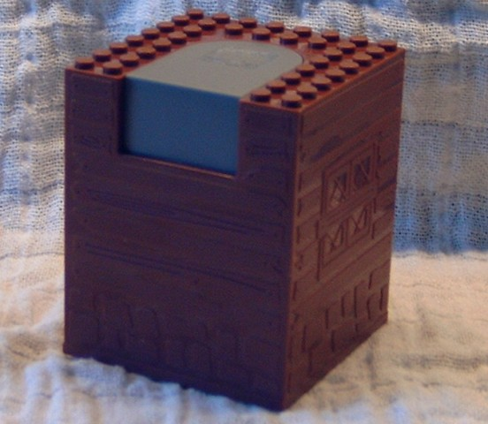Container, Box 8 x 8 x 8 with Dark Bluish Gray Switching Mechanism