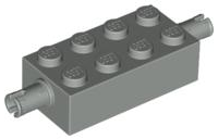 Brick, Modified 2 x 4 with Pins