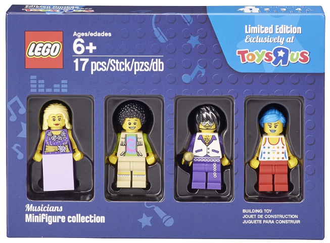 Musicians Minifigure collection (Toys "R" Us Exclusive)